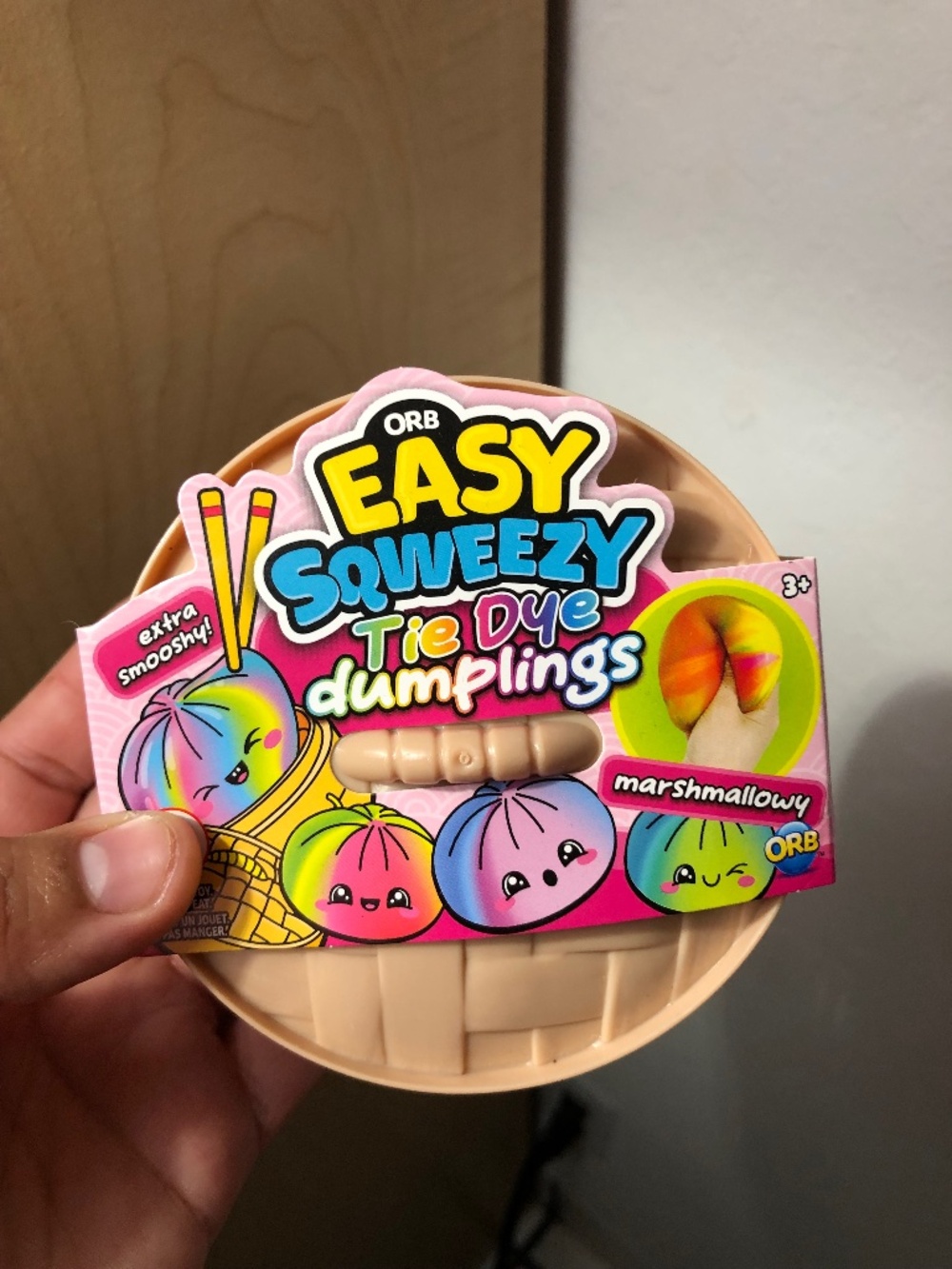 ORB Easy Sqweezy TIE DYE Dumpling Squishy